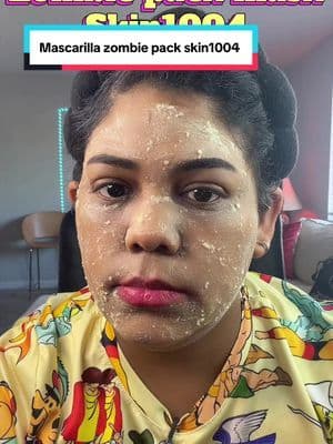 Mascarillas zombie pack de Skin, 1004@SKIN1004 te ayudará a revitalizar. Tu rostro te ayudará a eliminar las impurezas y la grasa que tienes en el esta mascarilla está hecha de huevo de huevo, también contiene aloe vera y Parbulina de huevo contiene arcilla, lo cual también ayudará a sacar las impurezas y la grasa de tu rostro. Tu rostro quedará rejuvenecido. Te verás 10 años más joven, déjame decirte que es verdad.##maskzombie##zombiepack##zombie##skin1004zombiepack##love#maskzombie #skincare #dkincaretips #skincarereview #tiktokshopcreatorpicks