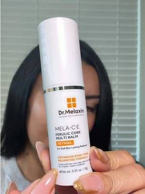 ✨ Glow + tratamiento en un solo stick. Vitamina C + E, ácido ferúlico, retinal, péptidos de cobre y ceramidas para ayudar con manchas, líneas finas, tono desigual y falta de luminosidad. 🍊✨@Dr.Melaxin #DrMelaxin #KBeauty #Skincare #GlassSkin #TikTokShopFinds
