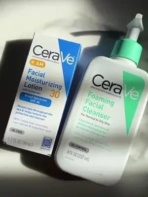"I've been using the CeraVe duo and 1 really love it. The facial cleanser leaves my skin feeling fresh and clean without drying it out, and the SPF 50 moisturizer keeps my skin hydrated while protecting it from the sun without feeling heavy. Perfect for a simple and effective daily skincare routine." #complimentary #CeraVeGOATDuo #GiftedByCeraVeskin @CeraVe @influenster
