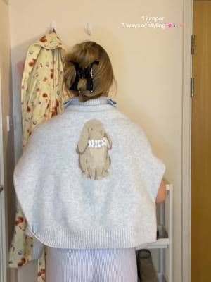 3 ways to style a jumper ๐ธ๐ฐ Jumper from @hollister #ad #hollisterpartner #jumper #styling #wearing #clothes