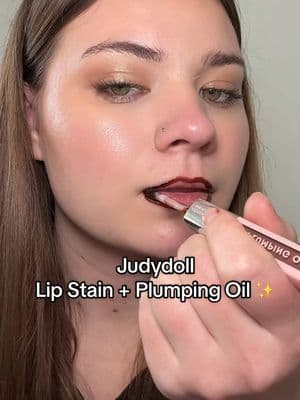 This lip stain stayed put for 8+ hours πβ¨ @Judydoll US #judydoll #lipstain #peelofflipstain #lipcombo #tiktokshopfinds
