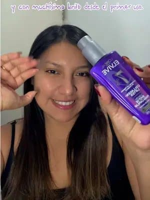 Después de probar la nueva línea Elvive Collagen Lifter de @L’Oréal Paris mi cabello se siente con más estructura y cuer