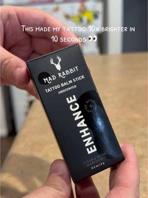 @Mad Rabbit #madrabbit #tattooaftercare #tattoolover #madrabbitbalm #balmstick #enhance #ttshop #ttshopdeals #tiktokshop #tiktokshopfinds #tiktokshopping #tiktokshopcreatorpicks #tiktokshopspringglowup #vegan #moisturizer #tiktokshopproducts #ttslevelup #tiktokshopspringsale #tiktokshoprestock #springtok #springjoy #aprilmademebuyit #tiktokmademebuyit