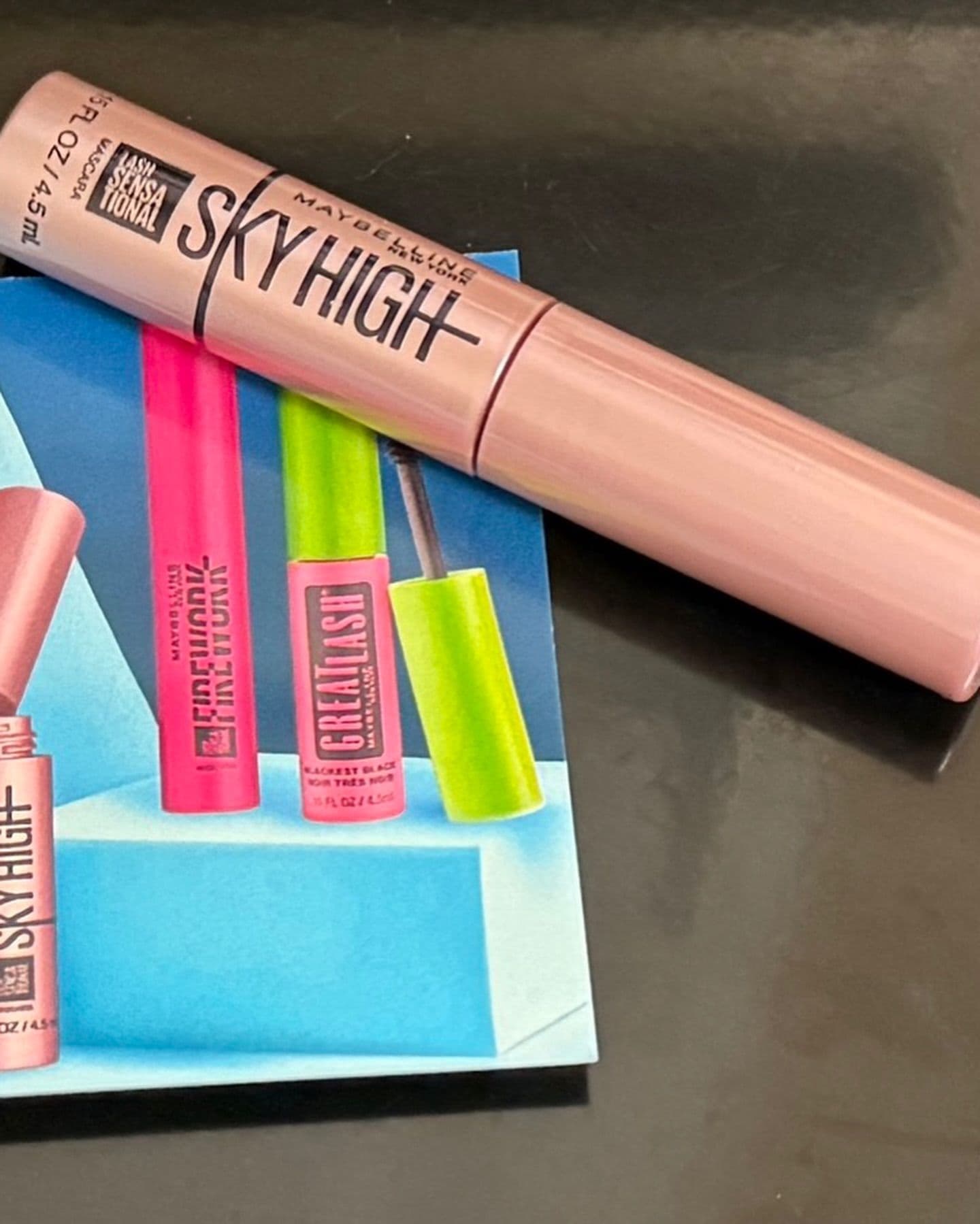 Maybelline Lash Sensational Sky High Washable Lengthening & Volumizing Mascara
This mascara is the perfect size for me