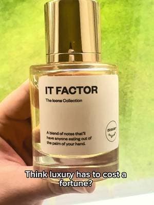 It Factor @Dossier Perfume ✨🌺 #AD / gifted #fyp #fragrancetok #unisex #gourmand