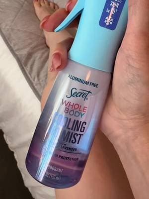 This is such a refreshing whole body deodorant mist. It gives great cooling to the skin, and gives 24 hour odor protecti