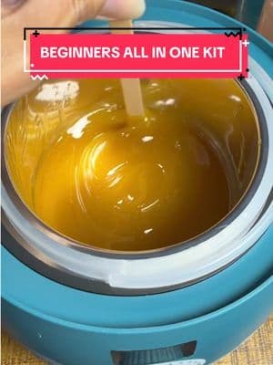 Check out this beginners kit from @Tress Wellness; that is all in one; with everything you need! #ad #tresswlness #allinone #waxing #waxingkit