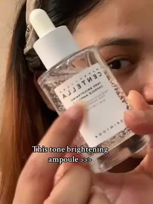 Dark spots? Hyperpigmentation? Say bye-bye This serum targets uneven skin tone and helps reveal brighter, clearer skin - #goviralwithskin1004challenge #skin1004white #centella #tiktokmademebuyit #skincareroutine @SKIN1004 US @skin1004_influencers