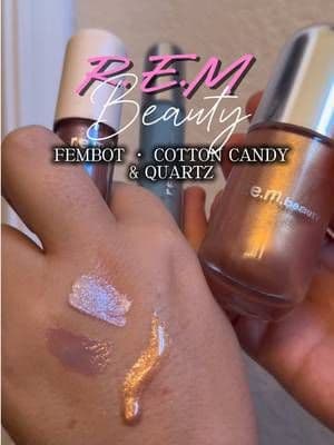 Ariana Grande's @r.e.m. beauty bestselling trio is giving effortless soft glam. ✨ Featuring the Cotton Candy Glossy Balm for juicy shine, Dreamglow Highlight Serum in Quartz for a radiant glow, and the Starlet Lustrous Liquid Eyeshadow in Fembot for the prettiest shimmer. Perfect for everyday makeup, soft glam looks, glowing skin, and sparkle lovers. #rembeauty #tiktokshopcreatorpicks #TikTokShopFinds #summerwins #dealsforyoudays