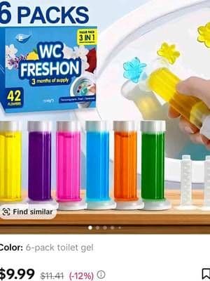 WC Freshon gradually releases fragrance to maintain a pleasant bathroom environment. #LiknlatchUGC #toilettowerdefense #tiktokshopproducts #trendingnow #Momentéads