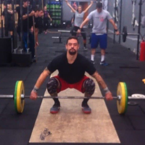 Hoje foi dia de PR de Hang Snatch. Tenho MUITO ainda que melhorar minha técnica, mas ta ai 70kg no Hang Snatch. Treinão