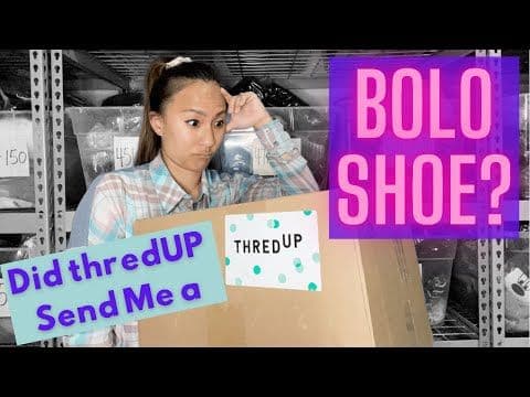 I Took Another Chance on thredUP and They Sent Me THIS! Shoes to Resell on Poshmark & eBay