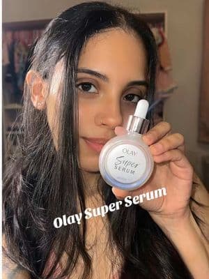 First impressions of the new Olay Super Serum ✨ Loving how lightweight it feels and how quickly it absorbs into my skin! 💛 @Olay Skin Care #ad #OlayUGC #gifted #onlyolay