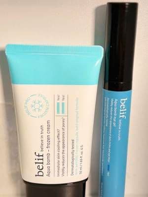 found these on tiktok shop and they are NOT a disappointment 🧊✨ #belif #kbeauty #tiktokshopfinds #aquabomb #koreanskincare @belif USA