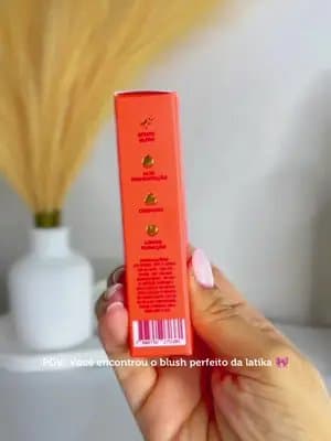 O blush mais pigmentado que conheço ✨💖 #blush #latika #tiktokshop