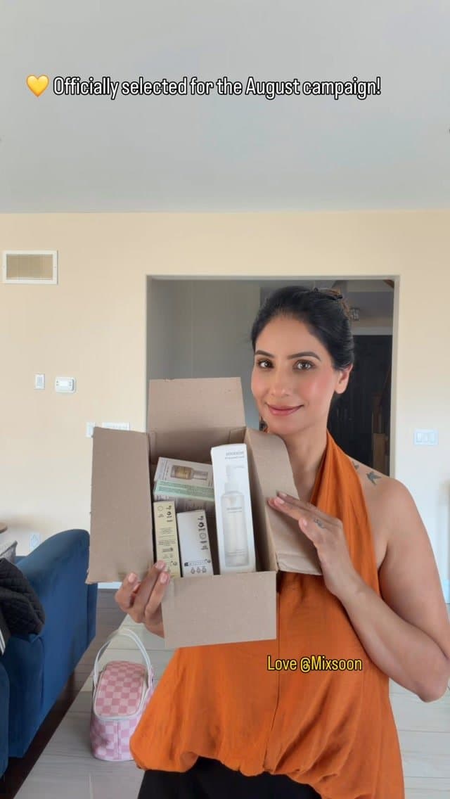 💛 Feeling so grateful to be part of the Mixsoon August campaign!
My package has finally arrived, and I’m excited to tes