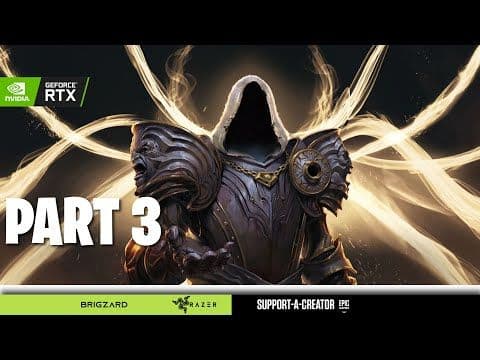 Diablo 4 Gameplay Part 3 | Max Ray Tracing Ultra Graphics