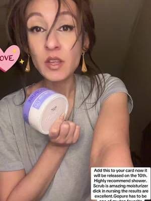 Gopure the dual set shower, scrub and butt and dry cream will be released on the 10th. It will be sale in bundle grab add to cart now highly recommend ##gopure##ButtCream##DyeCream##BodyScrub##BodyCare##Moisturizing##Tones##Lifts##Titans##TitanSkin##Skin##Soft##Titan##Smooth##Hydrating##Selfcare ##Beauty##TikTok##TikTokShop##TikTokCreator##TikTokShopSpringGlowUp##Trend##Viral##Follow##Mom##Housewife##DogMom##BeautyLover@@Gopure