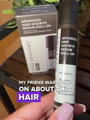 She was so passionate about it and the reviews matched what she was saying so I was like Yep get in the basket! ##hairgrowth##rosemaryoil##hairserum##TikTokMadeMeBuyIt##bareanatomy