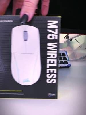 M75 Wireless Mouse by @corsair is by far my most favourite mouse I’ve ever used. It’s fully ambidextrous with swappable magnetic side buttons and beautifully designed to fit most hand shapes. 🏋️89 grams 🪢 1000Hz Polling Rate/ 8000Hz Wired 🔋 65hrs w/ RGB on - 210Hz RGB off BT Available in 🖤 or 🤍 for $89.99 ✅ #corsair #corsairgaming #corsairmouse #ambidextrous #lightweight #fps #fpsgaming #ad