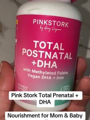 Support every stage of pregnancy with Pink Stork Total Prenatal + DHA. Packed with methylated folate, DHA, iron, and essential vitamins to help nourish both mom and baby. #TikTokShop #PinkStork #Prenatal #PregnancyJourney #MomToBe