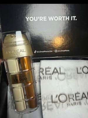 #giftedbylorealparis #lorealparispartner @loréal paris usa #serumduo #lorealparisskincare #skincare