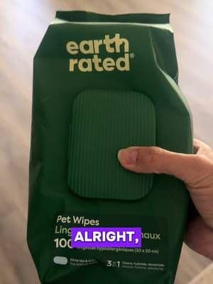 Dog mom approved pet grooming wipes! Check out @earthrated for you pet needs! #tiktokshopstockup #earthrateddogmom #dogparentessential #dogmomlife #pug