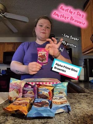 If you want a high protein snack that actually tastes good, this is it. Perfect for busy days, mom life, gym bags, and late-night sweet cravings 🍫💪 Grab the @Prime Bites Protein Treats Variety Pack before it sells out again 👇 #primebites #brownies #tiktokshop #protein #snack