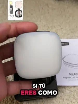 Mini luz magnética para selfie. Súper práctica, compacta y con muy buena luz para tus fotos y video. @neewerofficial la pueden conseguir en Amazon ! #creaciondecontenido #contentcreator #amazonfinds