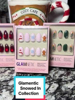 If you have never shopped Glamnetic press on nails . you are in for a treat look at all these beautiful holiday nails that you have to choose from . tap on the link below and get yourself a pair and watch how you will be back for more. These are super durable . They can last up to two weeks everything you need comes in a box. They are absolutely stunning! Glamnetic outdid themselves with this collection. #ti#tiktokshopblackfridayi#tiktokshopcybermondayt#ttssoutheasta#tastemakersorlandoa#nailinspol@Glamnetic