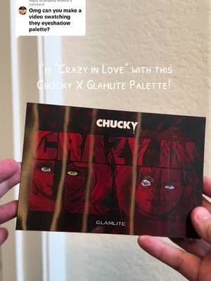 Replying to @Brianna Armour @Glamlite #glamlite #glamlitecosmetics #chucky #makeup #tts #ttshopdeals #ttshop #tiktokshop #tiktokshopfinds #tiktokshopping #tiktokmademebuyit #ttslevelup #ttslevelup #tiktokshopspringsale #swatch #swatches #tiktokshopspringglowup #eyeshadow #eyeshadowpalette #palette #ttsbeautybesties #glamlitexchucky #chuckyandtiff #tiffany #horrortiktok #freeshipping