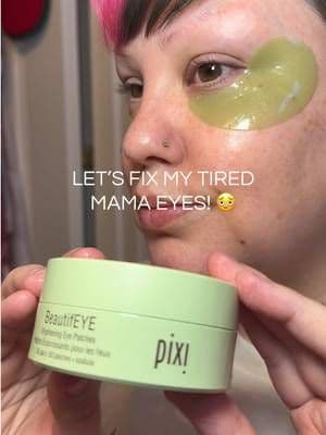 If you struggle with dark circles, puffiness, or tired under-eyes in the morning, these @Pixi Beauty BeautifEYE hydrogel patches are such a game changer. They’re infused with vitamin C, caffeine, and hyaluronic acid to brighten, depuff, and hydrate the delicate under-eye area. I use these while getting ready and my eyes instantly look more awake, smooth, and refreshed. #puffyeyes #undereyetreatment #skincareroutine #beautytok #tiktokshop