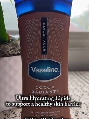 #GiftedByVaseline #Vaseline @Vaseline My skin tends to get dry so quickly after a shower, especially now that the weather is getting colder, so I’ve really been enjoying Vaseline® Cocoa Radiant® Body Lotion. 🤎 I apply it right after my shower, and what I love most is that my skin still feels soft and moisturized the next day instead of feeling dry again. With Ultra-Hydrating Lipids, 1% Vitamin B3, and pure cocoa butter, it gives my skin the long-lasting moisture it needs, with up to 72HR moisturization. Another thing I really appreciate is the scent—it’s pleasant without being overwhelming, which makes it so easy to use every day. This has been such a nice addition to my routine, especially during these colder, drier days. ✨