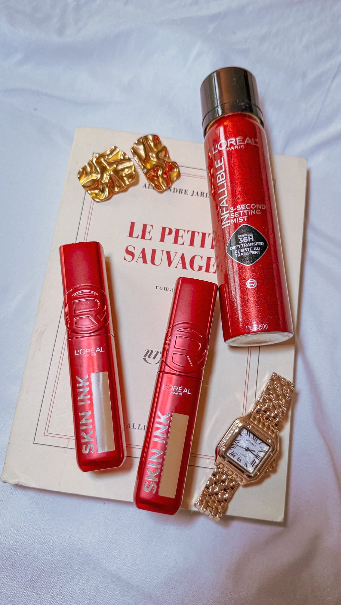 Just unboxed a surprise from @lorealparis —#GiftedByLOreal 💌
Their new Infallible Skin Ink 2-in-1 Foundation + Conceal