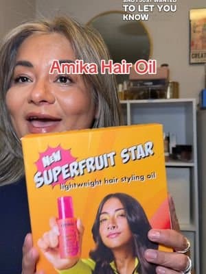 ✨New✨ from @amika Superfruit Star Lightweight Hair Styling Oil use code: elstoni for a discount #AD #amika #amikahairproducts #amikapartner #sephora #hairtok #hairtiktok