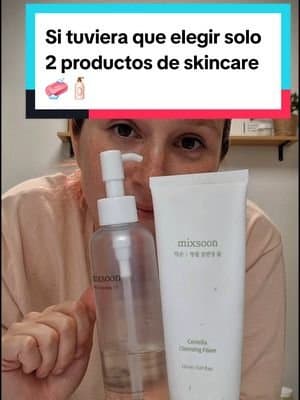Si tuviera que quedarme solo con dos productos de limpieza facial, serían estos 😭 El limpiador en aceite y el limpiador en espuma de Mixsoon. Mi doble limpieza favorita porque es rápida, efectiva y la hago directamente en la ducha. Y sí, mis amigas hablan muy bien de mi piel 😌✨ #mixsoon #DobleLimpieza #LimpiezaFacial #Skincare #TikTokShop