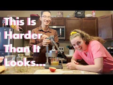 We Tried Making Apple Juice