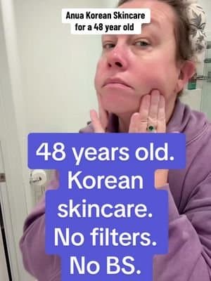 I’m 48 years old and my skin doesn’t need harsh actives, 10 exfoliants, or to be “fixed.” It needs calm, hydration, and
