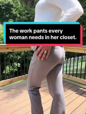 POV: You finally found work pants that feel like yoga pants. 🤍 These @Halara_official Flex High Waisted Work Pants are incredibly stretchy, have a flattering high-waisted fit, faux zipper detailing for a polished office look, real back pockets, and come in multiple inseam lengths for petite, regular, and tall women. They’re perfect for work, business casual outfits, teachers, office professionals, and anyone who wants all-day comfort without sacrificing style. #Halara #TikTokShopBackToSchool #FallDealsForYou #TikTokShopBlackFriday #tiktokshopcybermonday * Halara Work Pants * Halara Flex Pants * Yoga Work Pants * Stretchy Work Pants * Business Casual Outfit * Office Outfit Ideas * Corporate Fashion * Workwear for Women * High Waisted Work Pants * Flare Work Pants * Comfortable Dress Pants * Office Style * Teacher Outfits * Work From Office * Corporate Girl Essentials * Office Capsule Wardrobe * Work Pants with Pockets * TikTok Made Me Buy It * Comfortable Office Clothes * Women’s Fashion Finds * Work Outfit Inspiration * Professional Outfit Ideas * Petite & Tall Work Pants * Viral TikTok Shop Finds * Everyday Workwear
