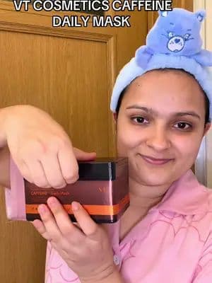 VT COSMETICS CAFFEINE MASK #pr #caffeine #vtcosmetics #yesstyleinfluencers #caffeinemask @vtcosmetics_spot