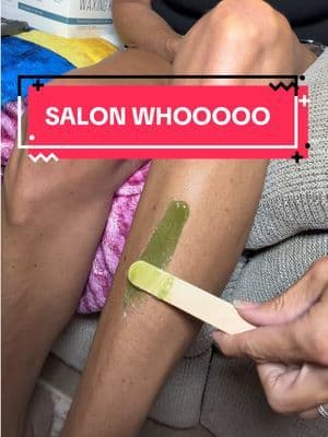 Let’s evict this hair! Thank you @Tress Wellness for this amazing at home kit! #ad #tresswellness #salonathome #smoothskin #waxingkit