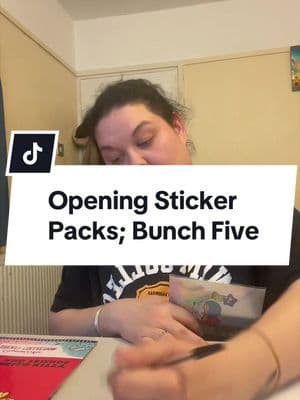 Opening Sticker Packs; Bunch Five #tiktokmademebuyit #sanrio #springdeals #hellokittystickers #openingstickerpacks