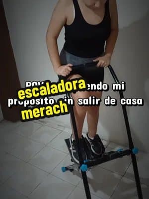 como mamas a veces no tenemos tiempo de ir al gym entre los labores de la casa y cuidar a los peques se nos va el tiempo pero encontre esta escaladora y adiós excusas 😊 para las mamis que nos gust hacer cardio esta escaladora es una excelente opcion #ejercicioencasa #merach #tiktokshop #escaladora