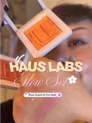 ✨ HAUS LABS highlighter might have officially ruined chunky glitter highlighters for me. The HAUS LABS Bio-Radiant Gel-Powder Highlighter melts onto the skin for that smooth, soft-focus, non-glittery glow instead of looking heavy or powdery. The Soft Focus Glow Set includes Fire Opal + Rose Quartz, two gorgeous shades for everything from an everyday glow to full glam. ✨ Plus, the formula is talc-free, transfer-resistant, vegan and cruelty-free. If you love glowy makeup for mature or textured skin, add this one to your list. 💗 @Haus Labs #hauslabs #tiktokshopcreatorpicks #tiktokshopstockup #grwm #summerwins