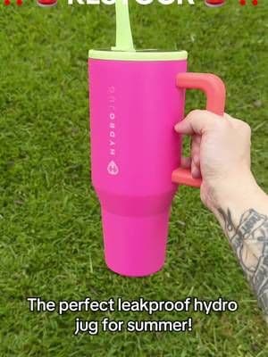 Iβm OBSESSED with all of their styles and colors! I definitely plan on ordering more!! #hydrojug #leakproof #tumbler #tumblersoftiktok #spillproof #hydration #hydrate #hydrated #summertumbler #cups #tumblercups #tiktokshopfinds #creatorsearchinsights #creatorsearchinsight
