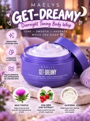 35 lbs down! 💜 My body has changed, and so has my skincare routine! I've been using MAËLYS GET-DREAMY Overnight Toning Body Whip for a week now as part of my nighttime routine to help keep my skin hydrated and improve the appearance of uneven texture. With the loose skin that comes with my weight loss journey, I'm giving my body some extra TLC! 🥹💜 I'll be sharing updates from time to time so you can follow along and see how it works for me! 🛒 Check it out in my orange cart! #MaelysGetDreamy #WeightLossJourney #LooseSkinJourney #BodyCareRoutine #tiktokshopblackfriday @MAËLYS