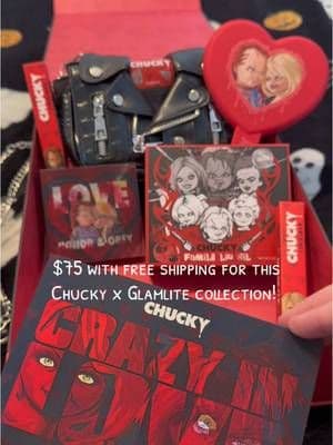 @Glamlite #glamlite #glamlitecosmetics #makeup ##tts #ttshopdeals #ttshop #tiktokshop #tiktokshopfinds #tiktokshopping #tiktokmademebuyit #ttslevelup #tiktokshopspringsale #tiktokshopspringglowup #ttsbeautybesties #glamlitexchucky #chucky #chuckyandtiff #tiffany #freeshipping #horrortiktok #horror #tiktokshopcreatorpicks #tiktokshopmakeup #makeupchallenge