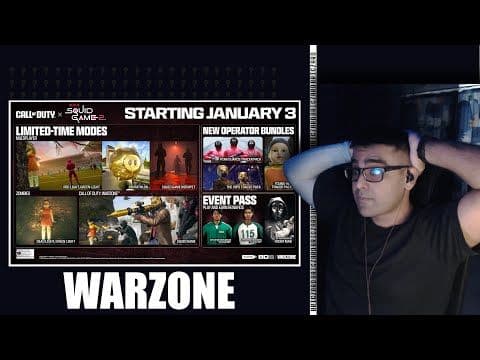 I'm Back to Warzone & Black Ops 6 |✌🏻No. 2 Mouse and Keyboard Player | Squid Game Event