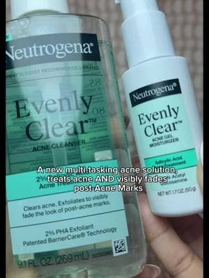 #AD Clearer skin starts here ✨ Trying the new Neutrogena Evenly Clear Acne Cleanser for fresh, clean, balanced skin. Visible results in just one week 💧 #EvenlyClear #Acne #ad @Neutrogena