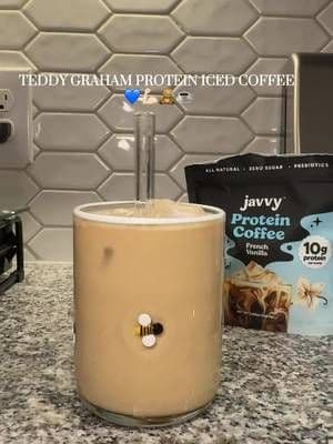 no better way to start your Tuesday with a protein coffee from @Javvy Coffee 💙☕️🤍 SAVE WITH MY 20% DISCOUNT CODE: HIPLARISSA #enjoyjavvy #instantproteincoffee #ad #morningcoffee #naturalcaffiene #probiotics #lowcarb #mctwellness #naturalingredients #proteincoffee #gains #gymgirly #fuel #teddygrahamcoffee #coffeeathome
